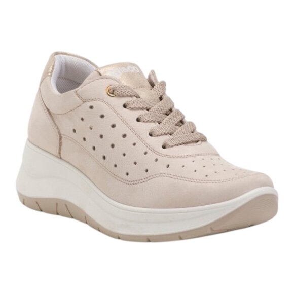 IGI&CO Made In Italy Leather Laced Up Sneakers size various color tan